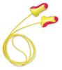Magenta/Yellow Foam Corded Laser Lite Disposable Earplugs